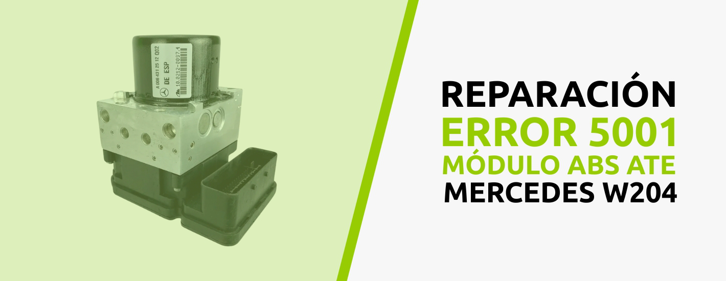 Reparación error 5001 Mercedes | Binary Electronic