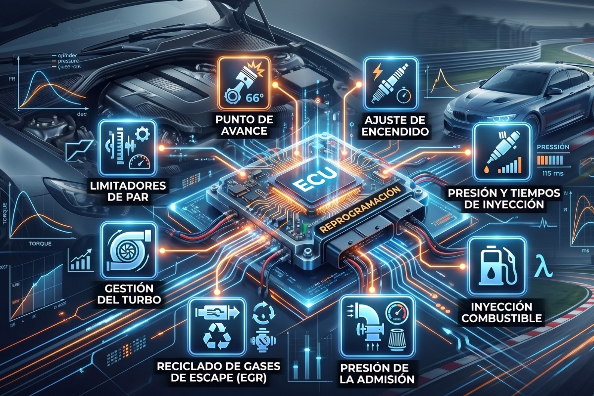 8 parametros reprogramacion ecu